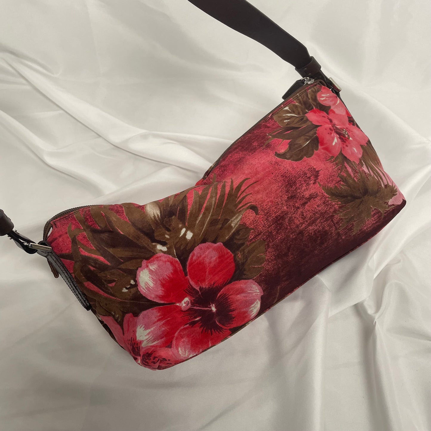 Blumarine hibiscus sunset bag
