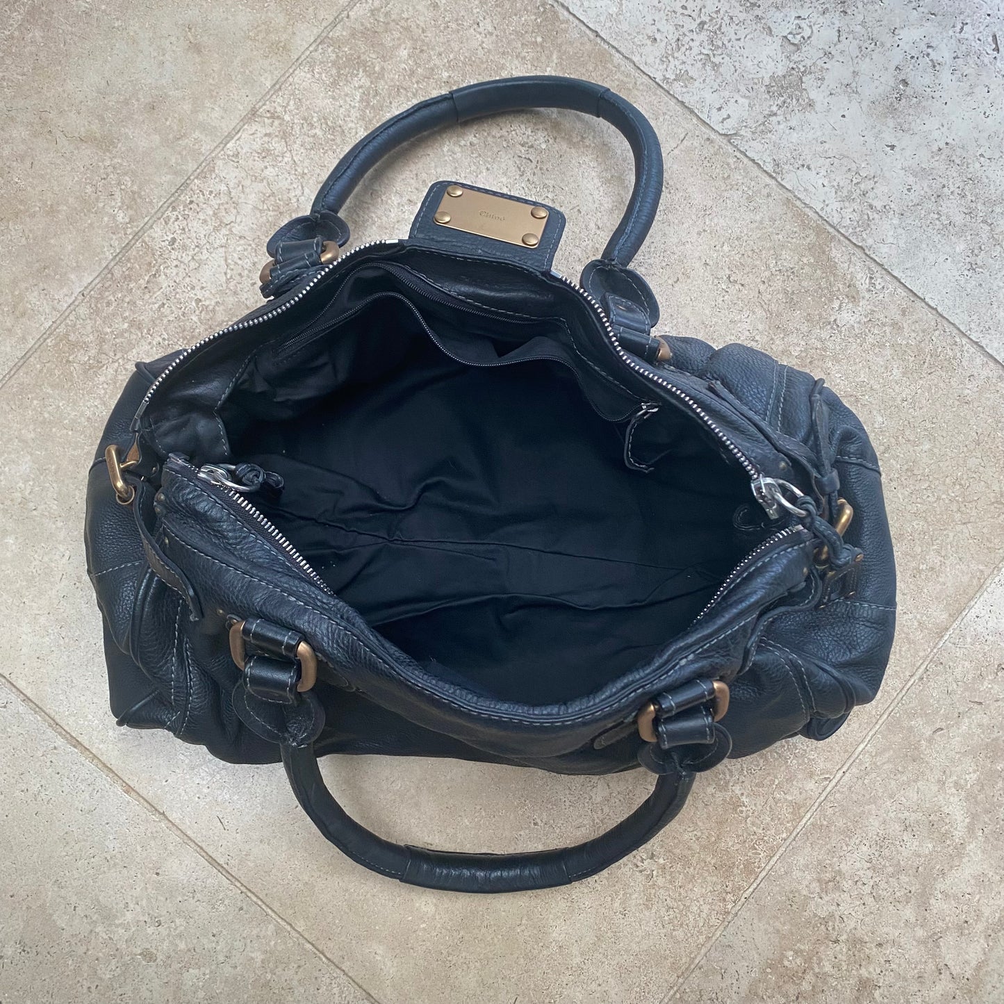 Chloe 2005 black x navy XL paddington