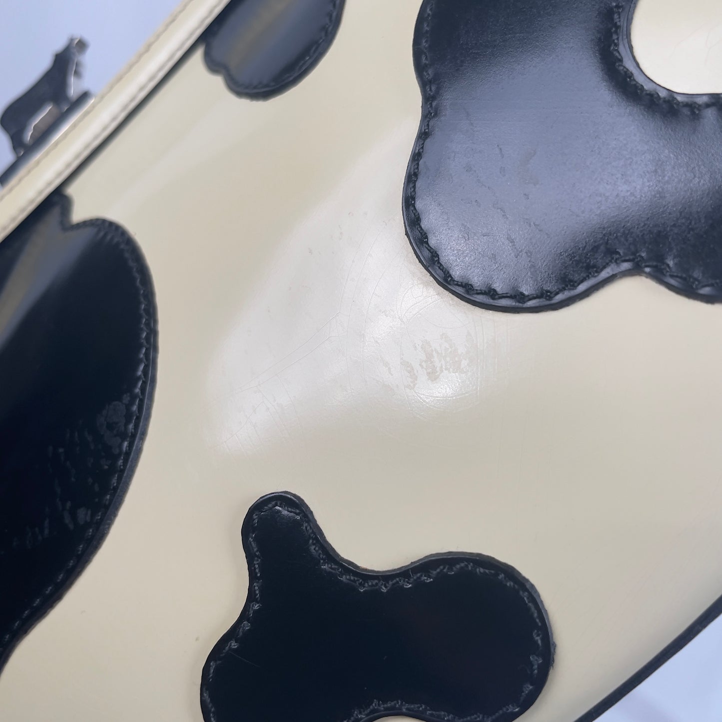 Moschino cow handbag