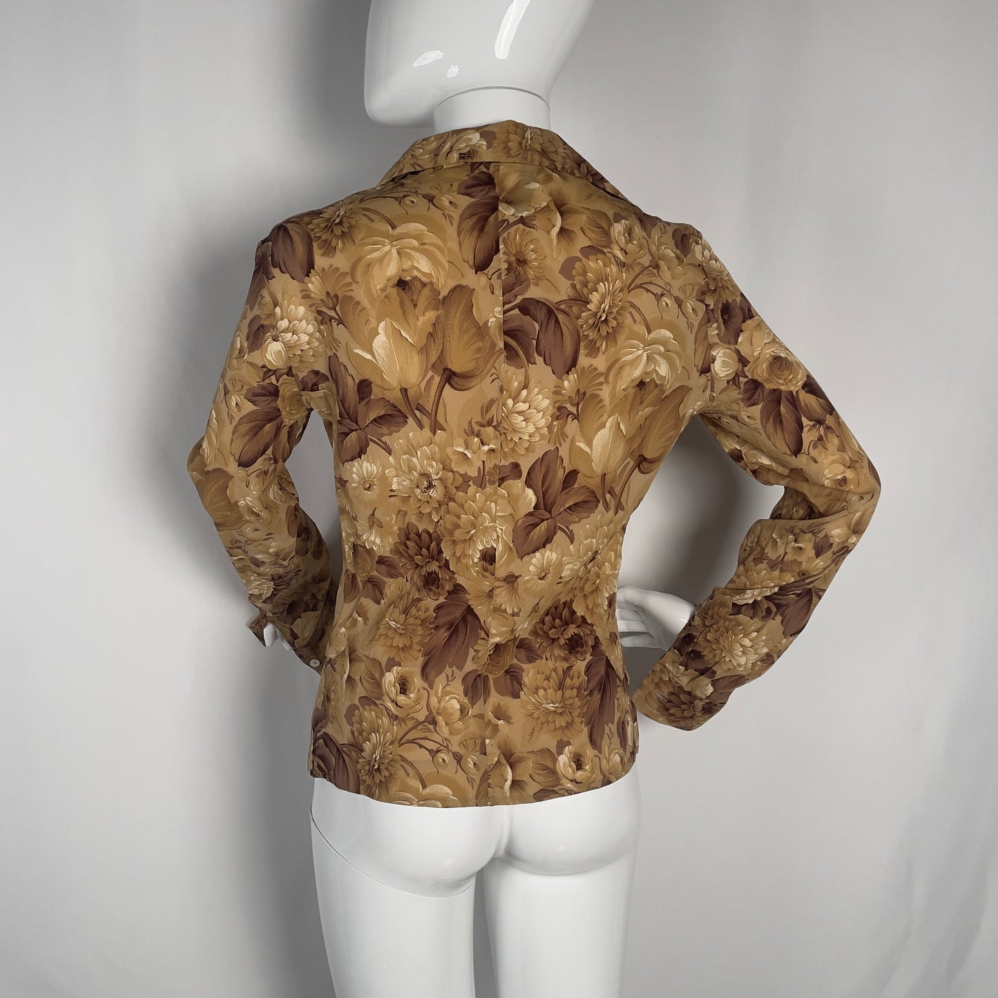 Dolce & Gabbana SS 1997 button up long sleeve top