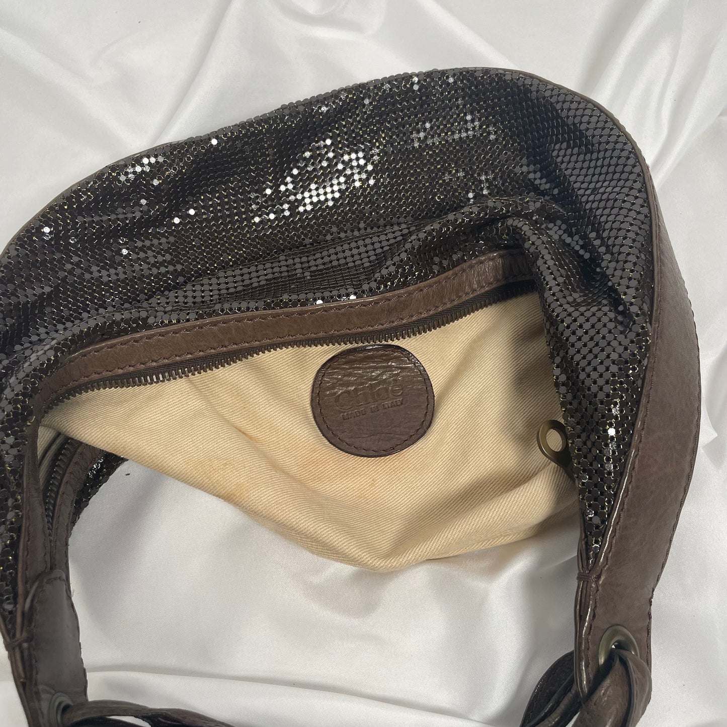 CHLOÉ mini glomesh bag