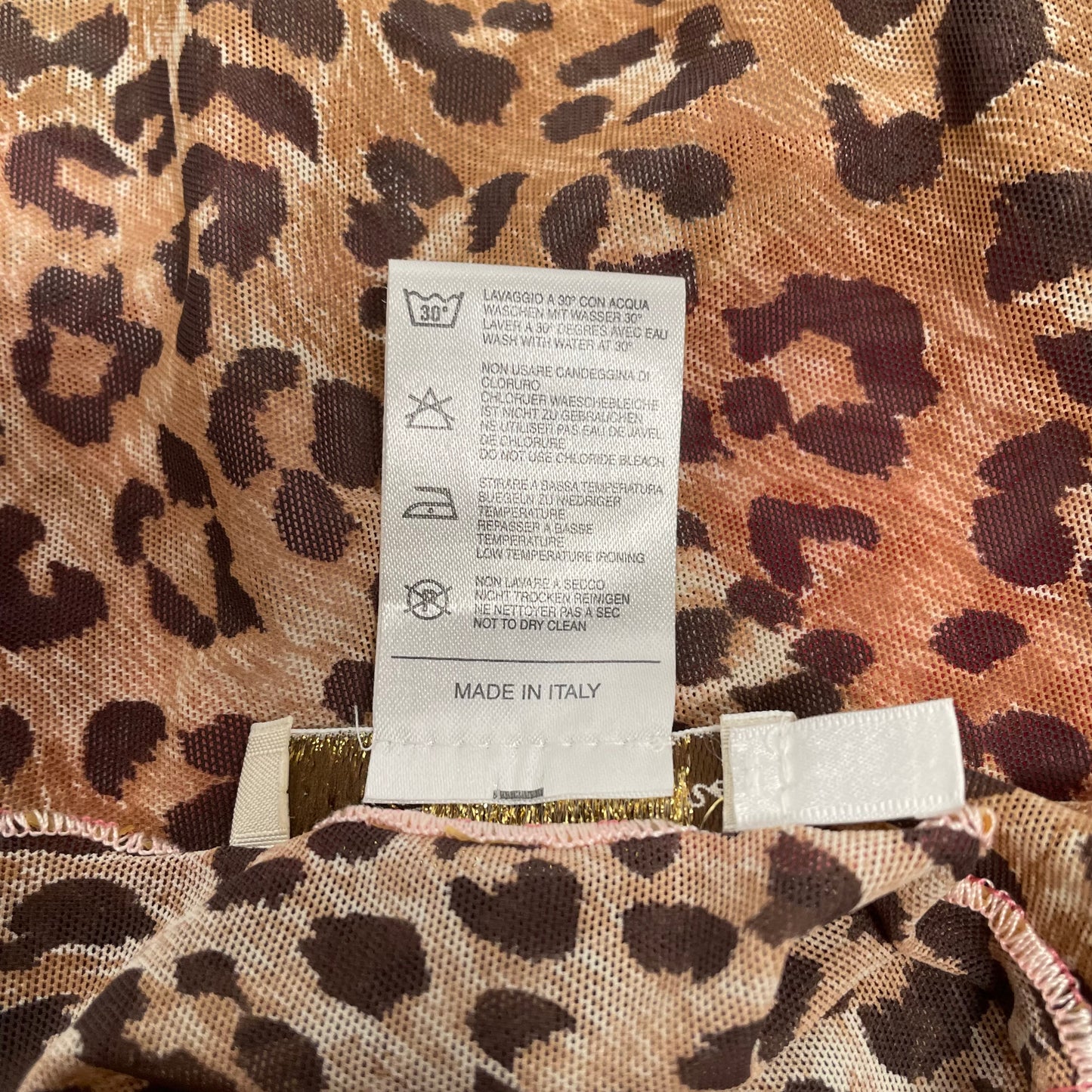Blumarine Y2K floral mesh SM