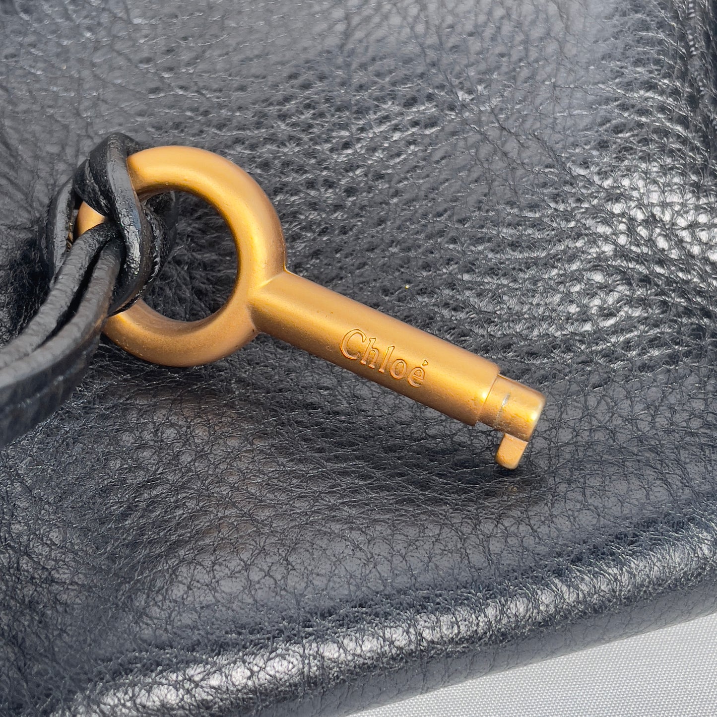 Chloé paddington regular in black