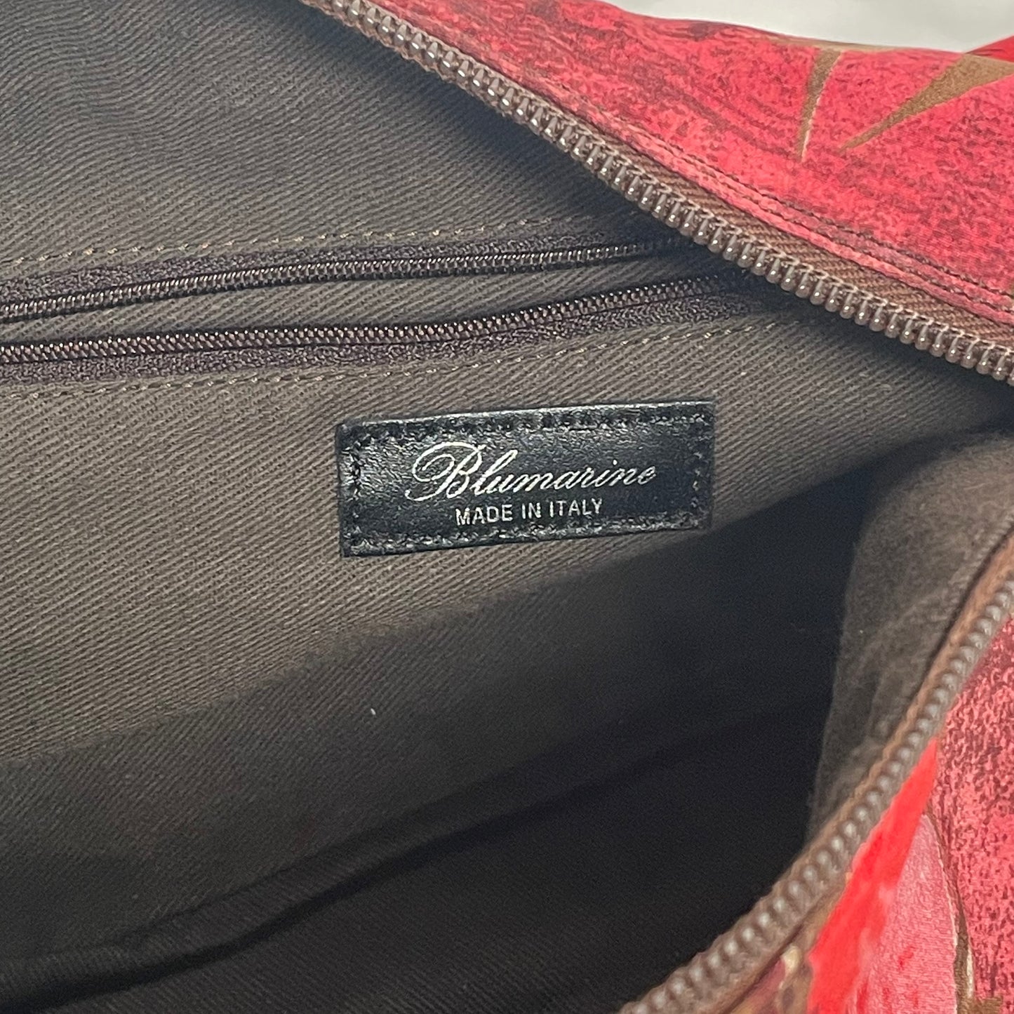 Blumarine hibiscus sunset bag