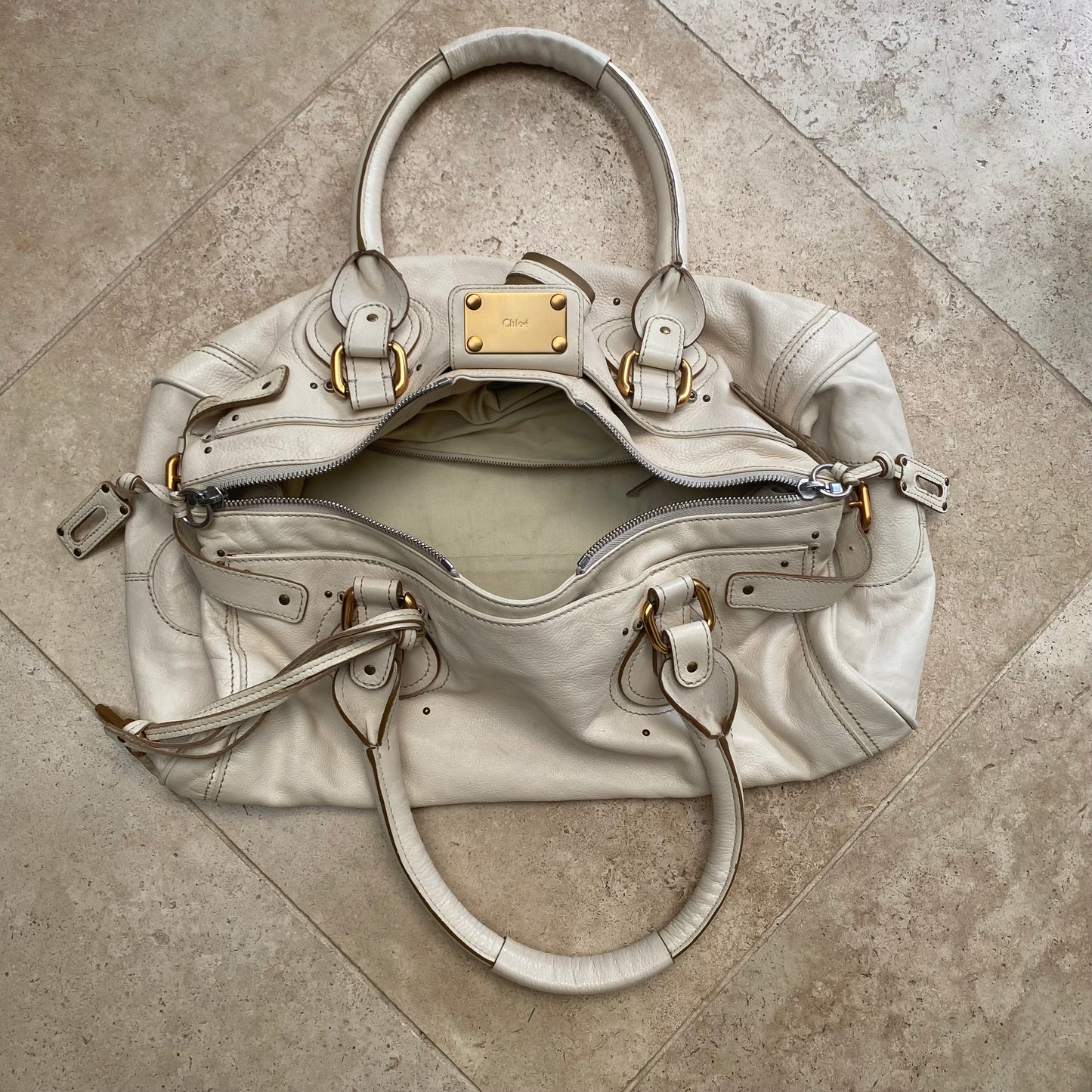 Chloe 2006 white XL paddington