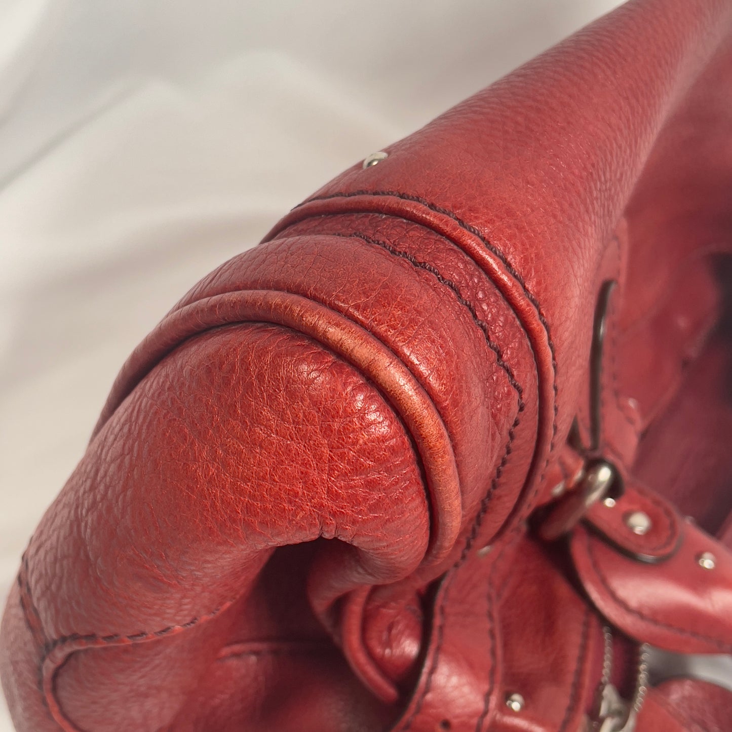 Chloé red paddington