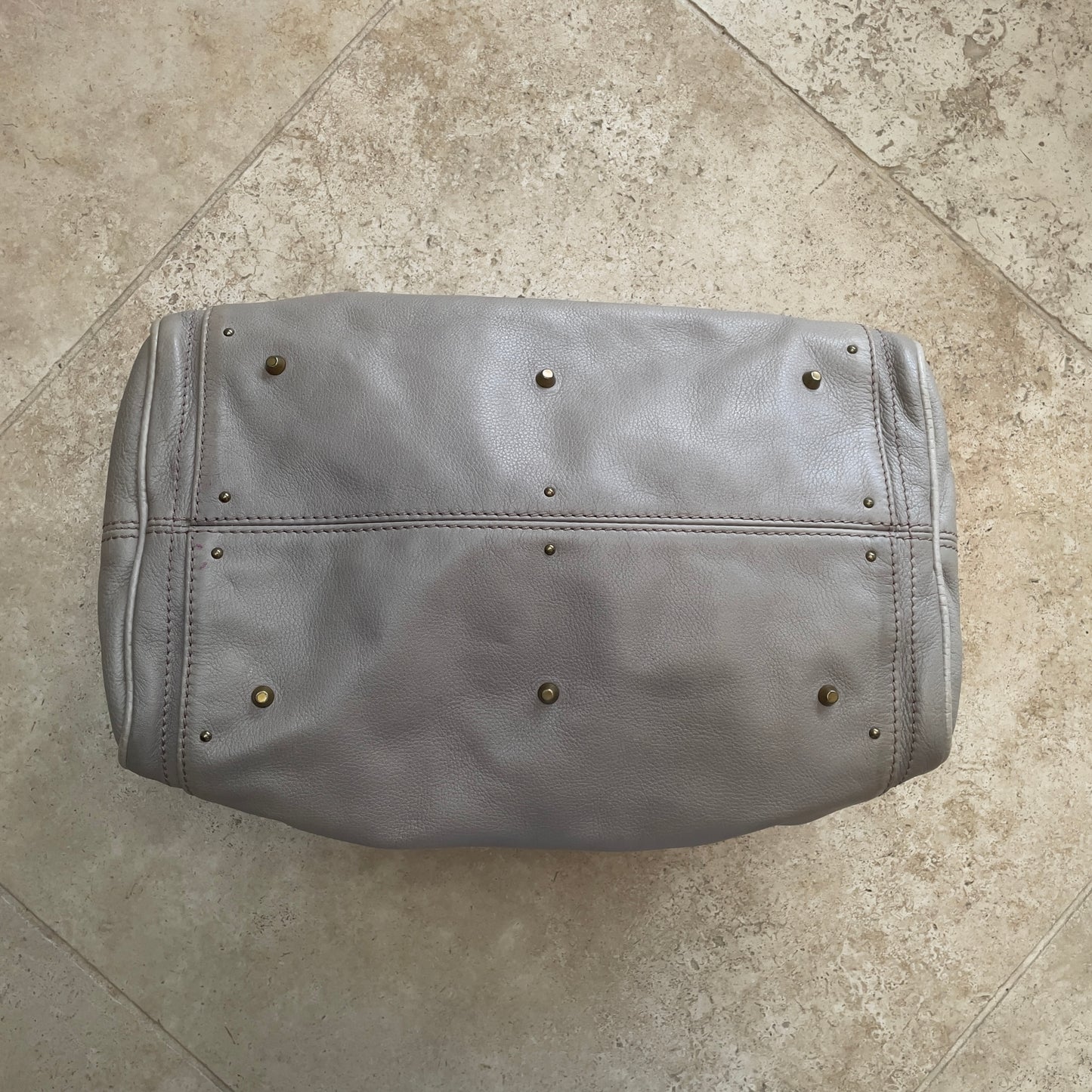 Chloé Paddington 2007 light grey with gold hardware