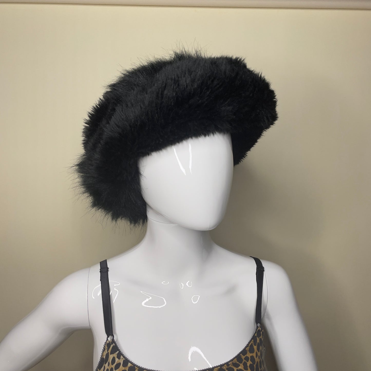 Junya watanabe circa 90-Y2K faux fur hat