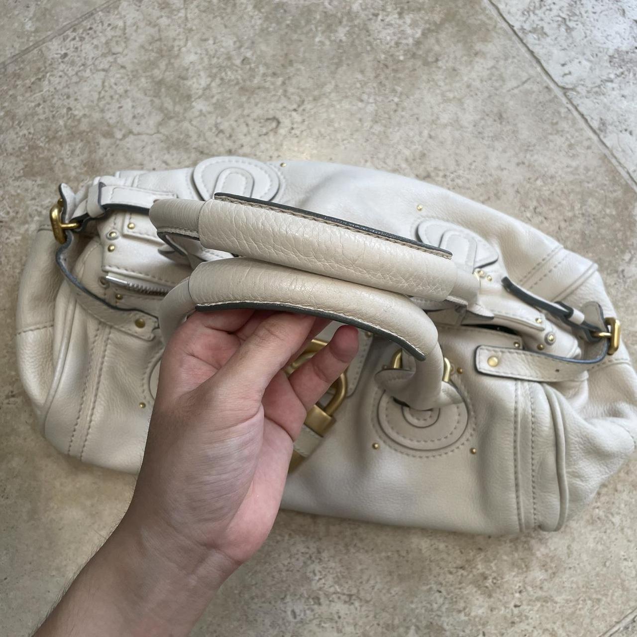 RESERVED FOR LAUREN STOKOE Chloe 2012 Paddington bag in OFF-WHITE