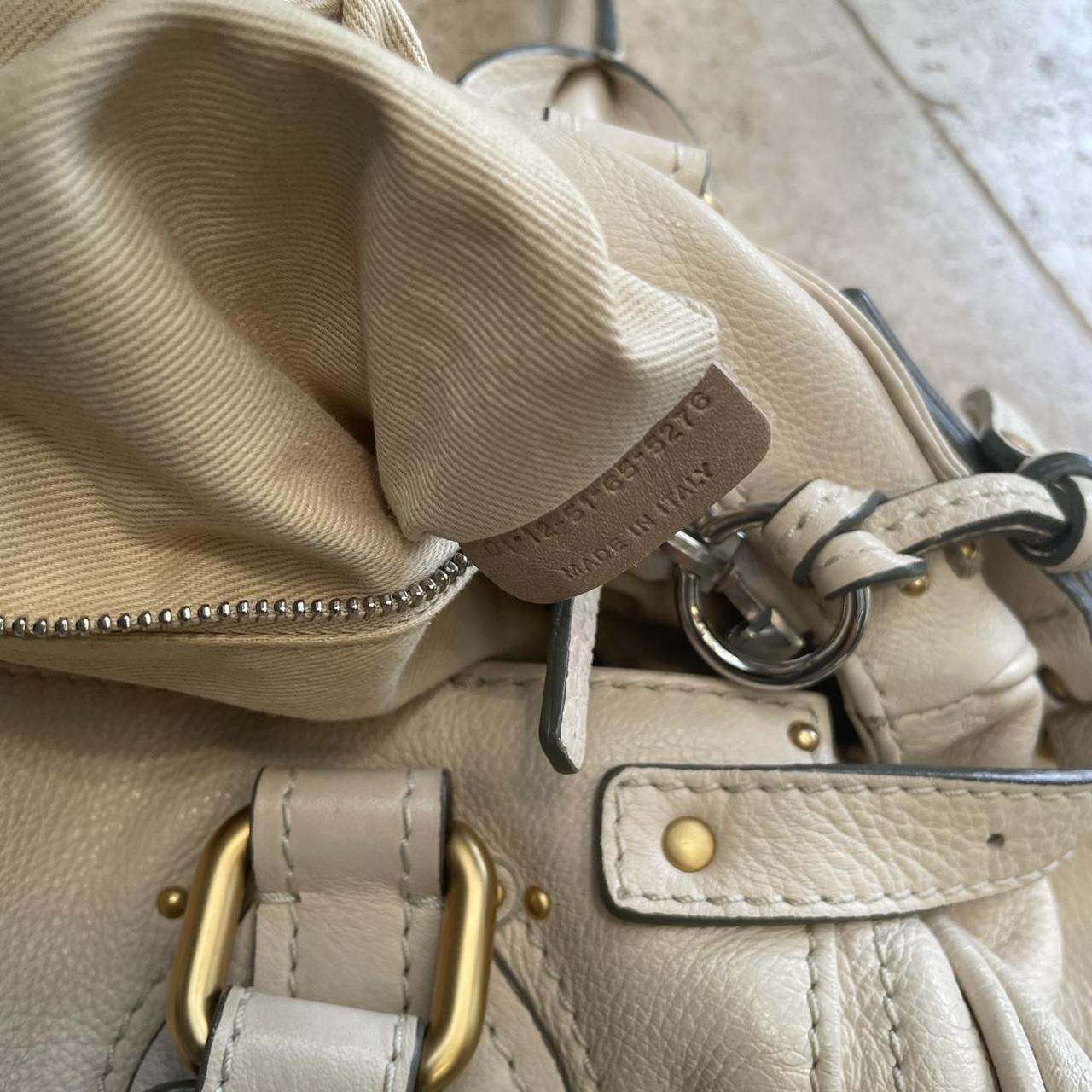 RESERVED FOR LAUREN STOKOE Chloe 2012 Paddington bag in OFF-WHITE