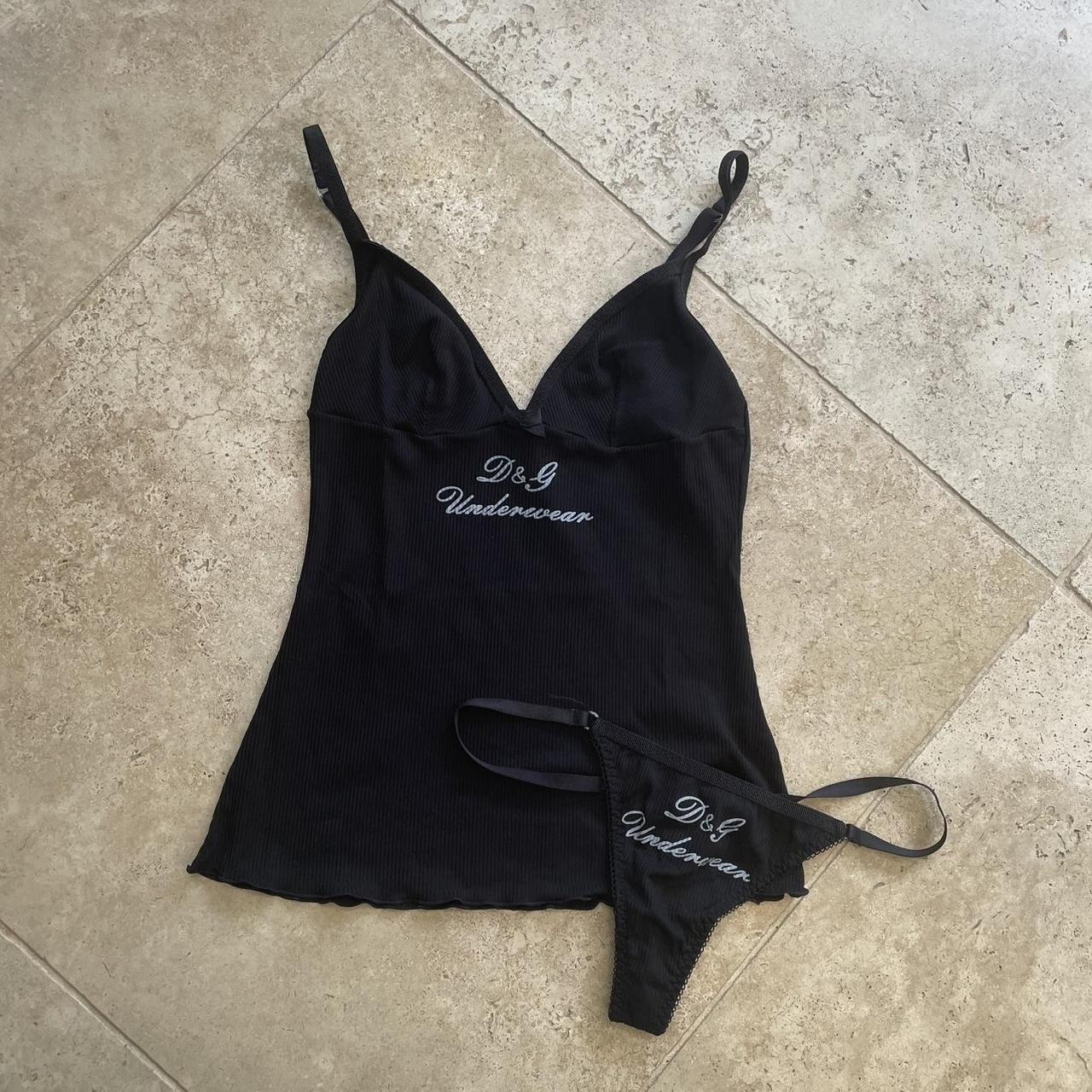 D&G Dolce and Gabbana underwear ensemble (S)