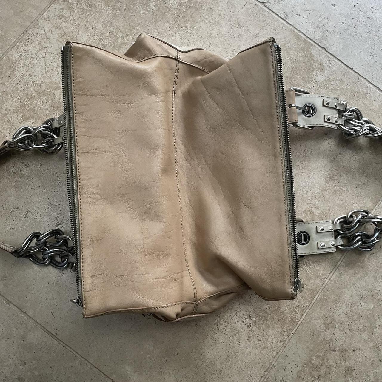 Chloe chain double zip camera bag