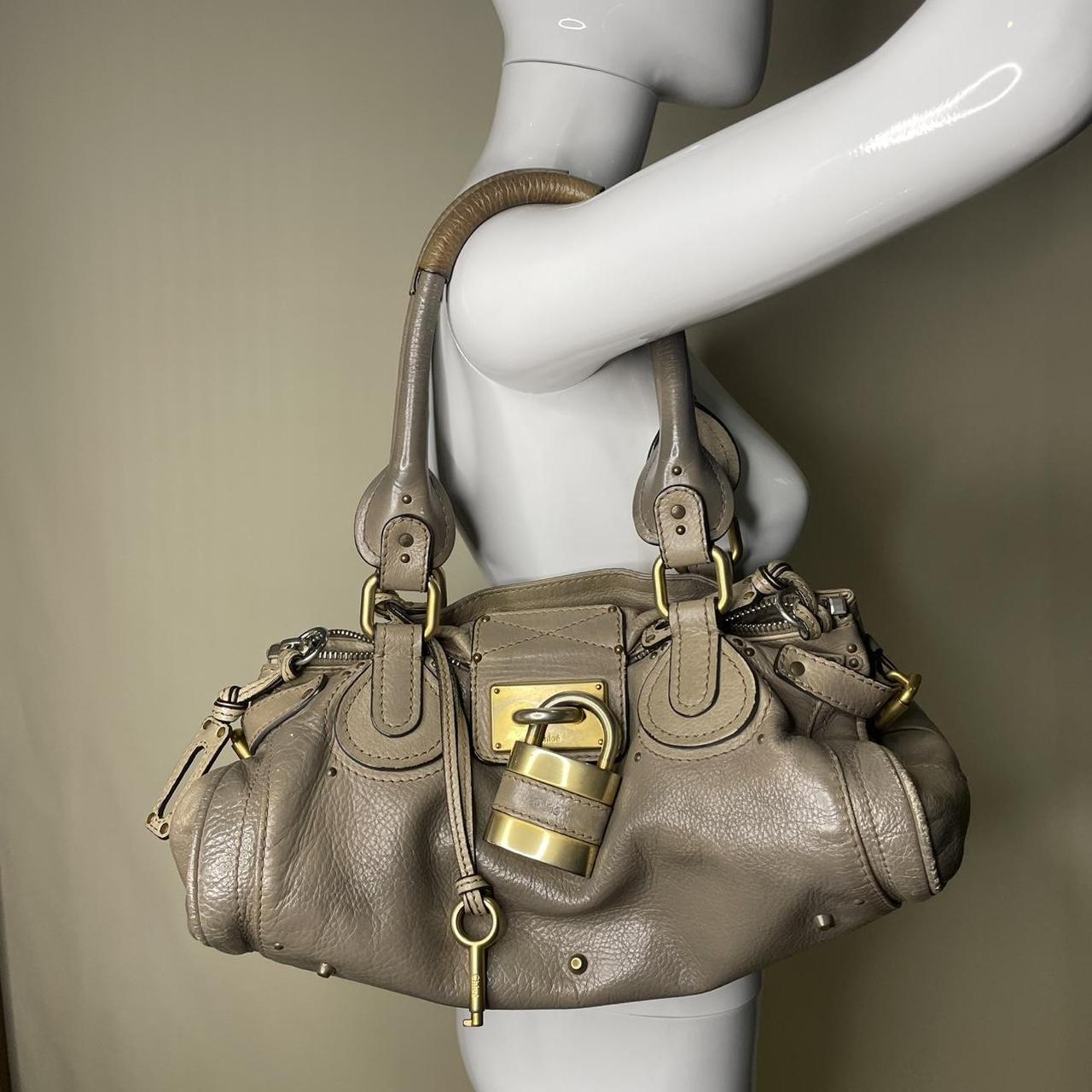 Chloe 2008 Paddington bag in grey.