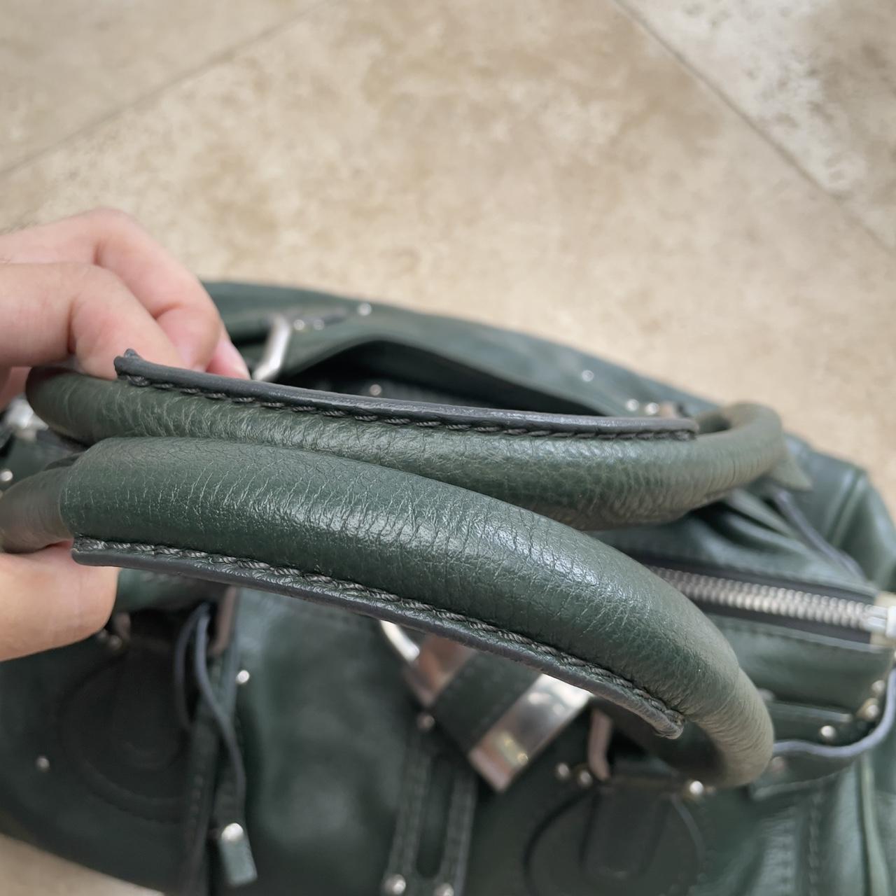 RESERVED FOR HCVINTAGESHOP. DO NOT PURCHASE. Chloe 2008 Paddington bag in RARE* ✨ green x silver hardware