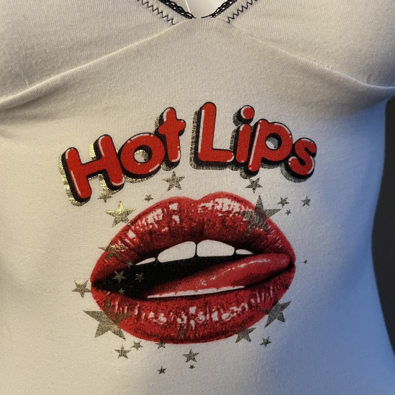 D&G Dolce and Gabbana “Hot lips” tank (XS)