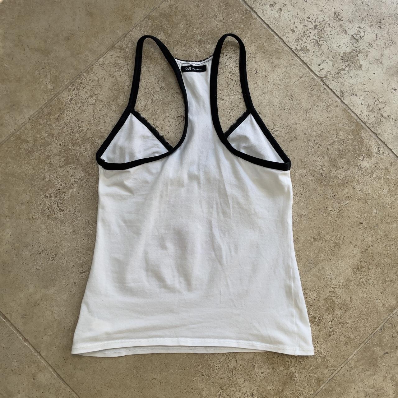 D&G Dolce and Gabbana “Hot lips” tank (XS)