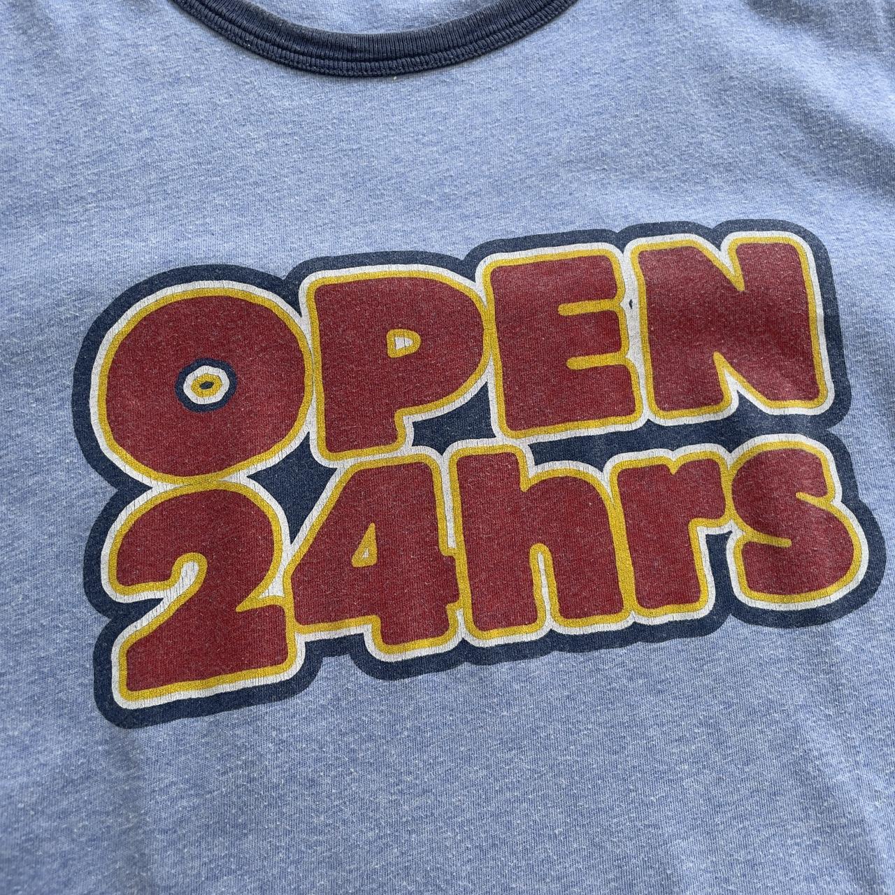Dsquared2 2003 “Open 24 hours” runway shirt (M)