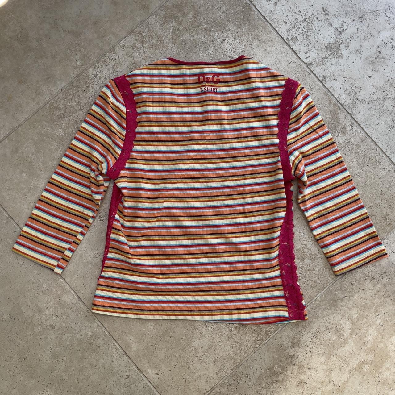 D&G Dolce and Gabbana “Forever funky” psychedelic tee shirt (S-M)