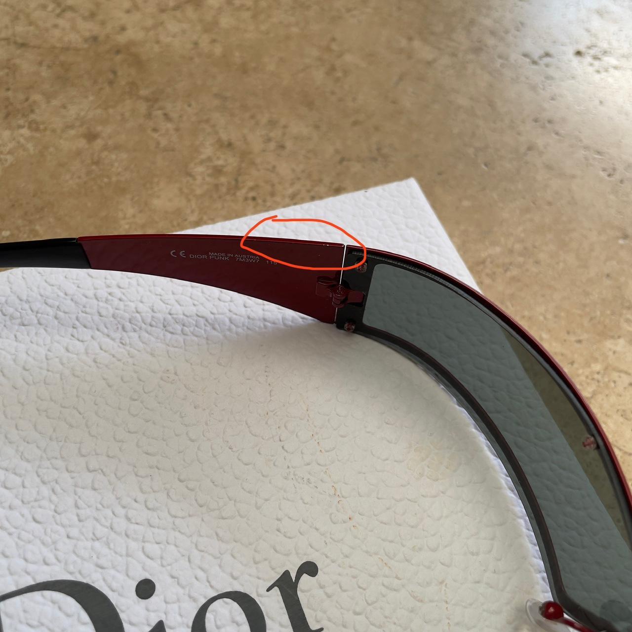 Dior punk sunglasses 2003