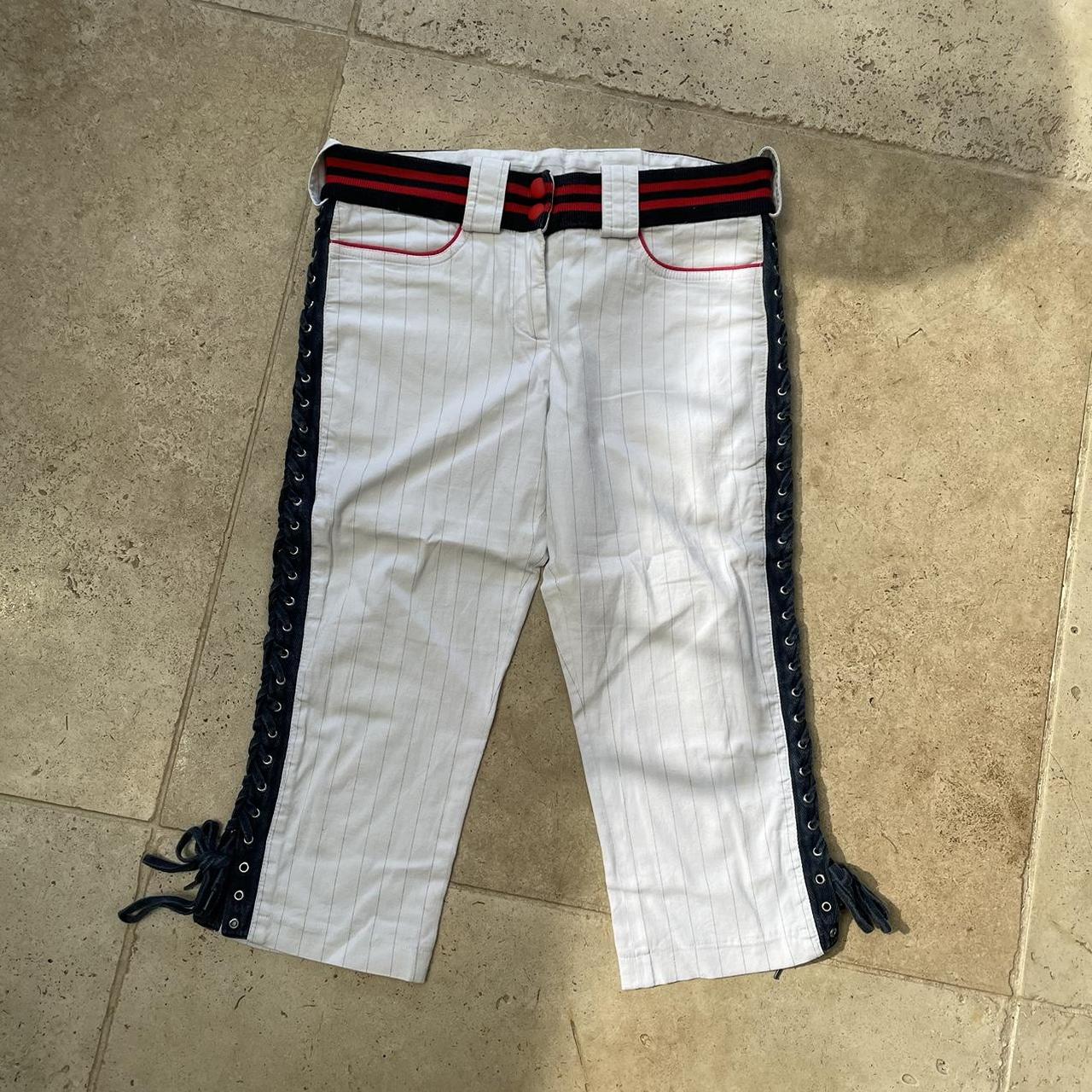 Dolce and Gabbana D&G baseball capri pants (S)