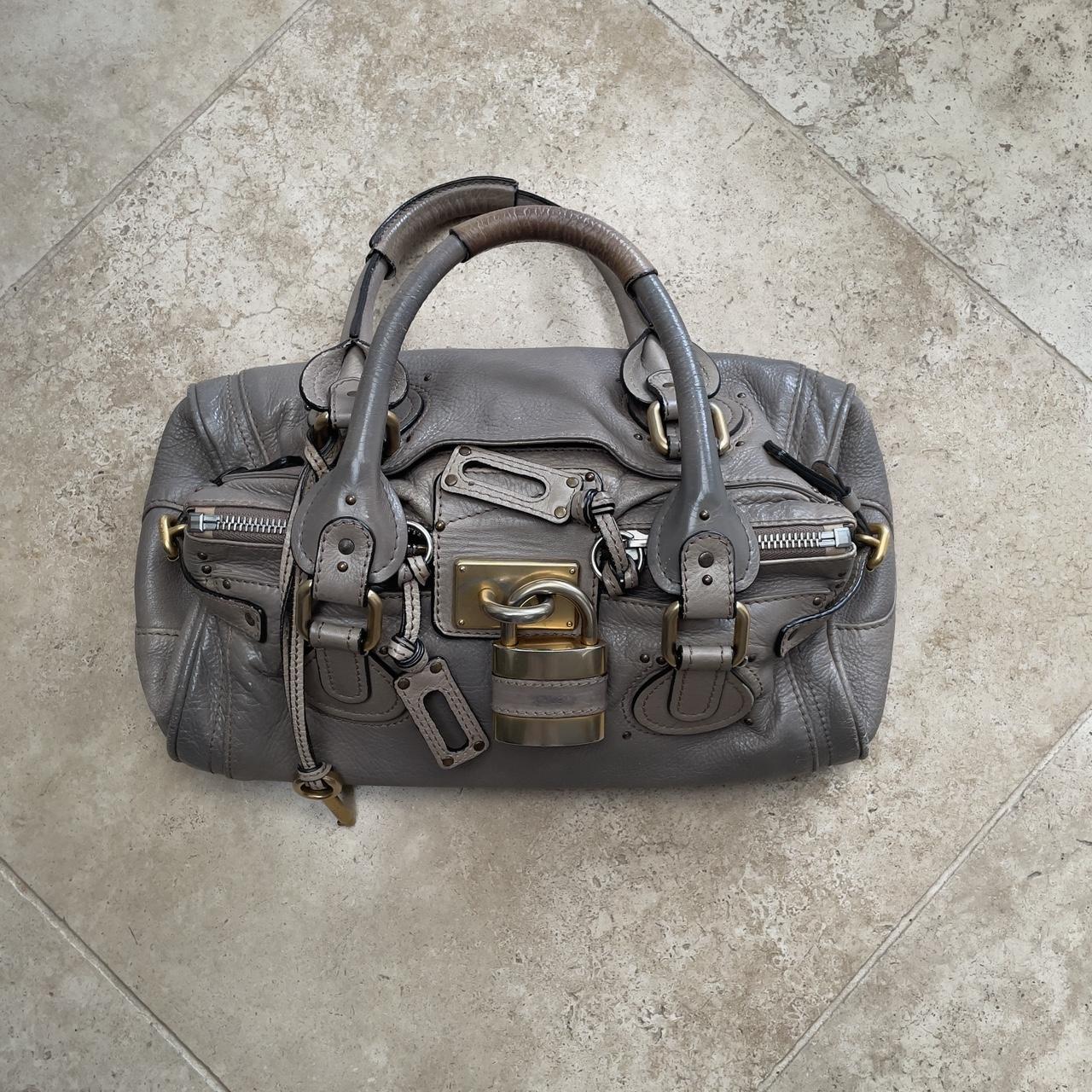 Chloe 2008 Paddington bag in grey.