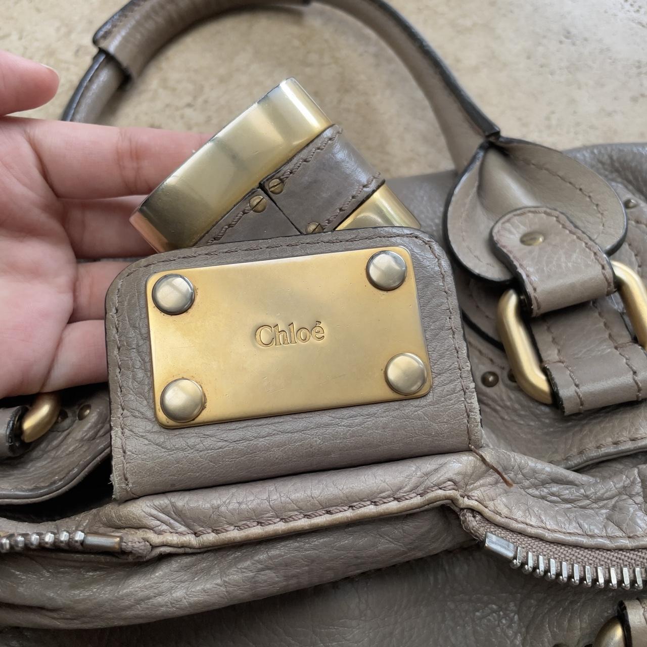 Chloe 2008 Paddington bag in grey.
