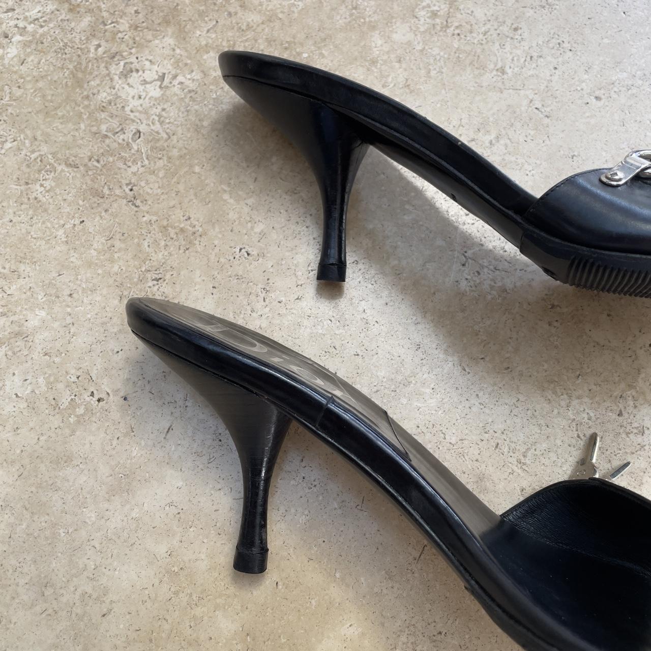 Dior lock and key heels in black (EU 37 runs small)