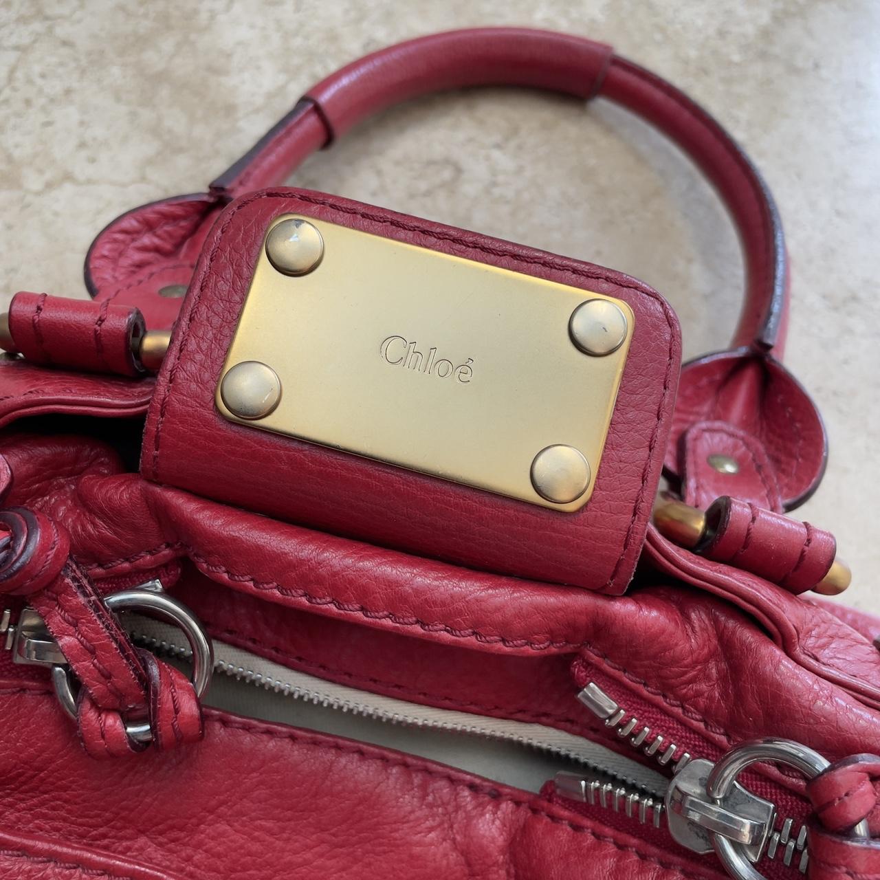 Chloé mini Paddington in red from 2006