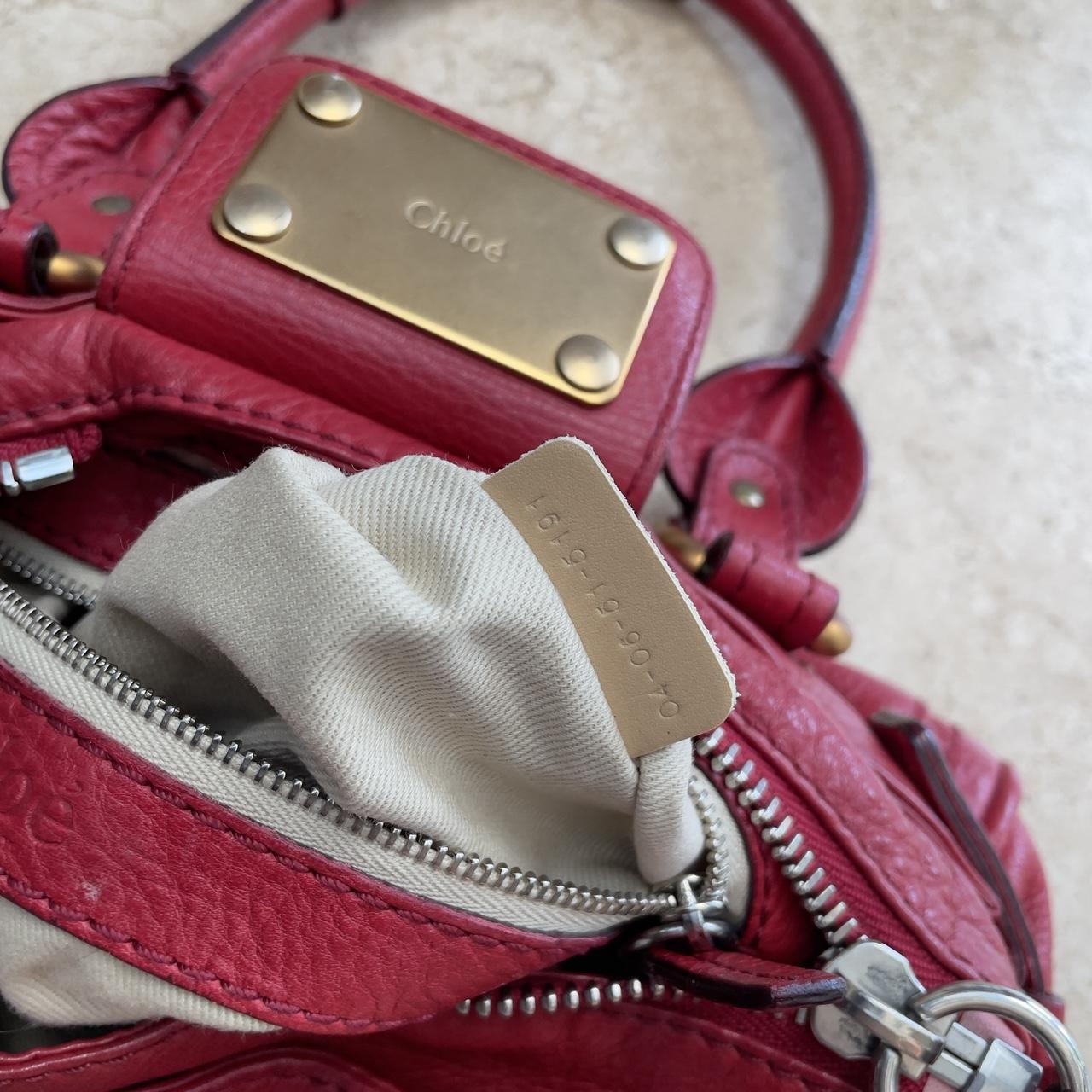 Chloé mini Paddington in red from 2006