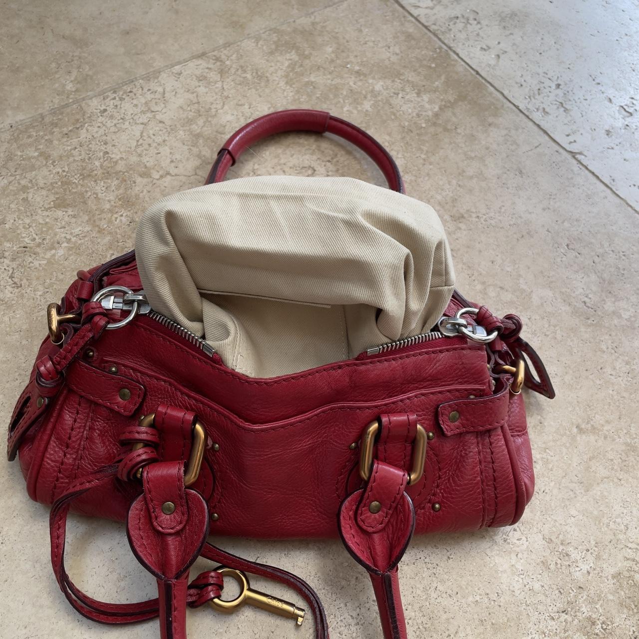 Chloé mini Paddington in red from 2006