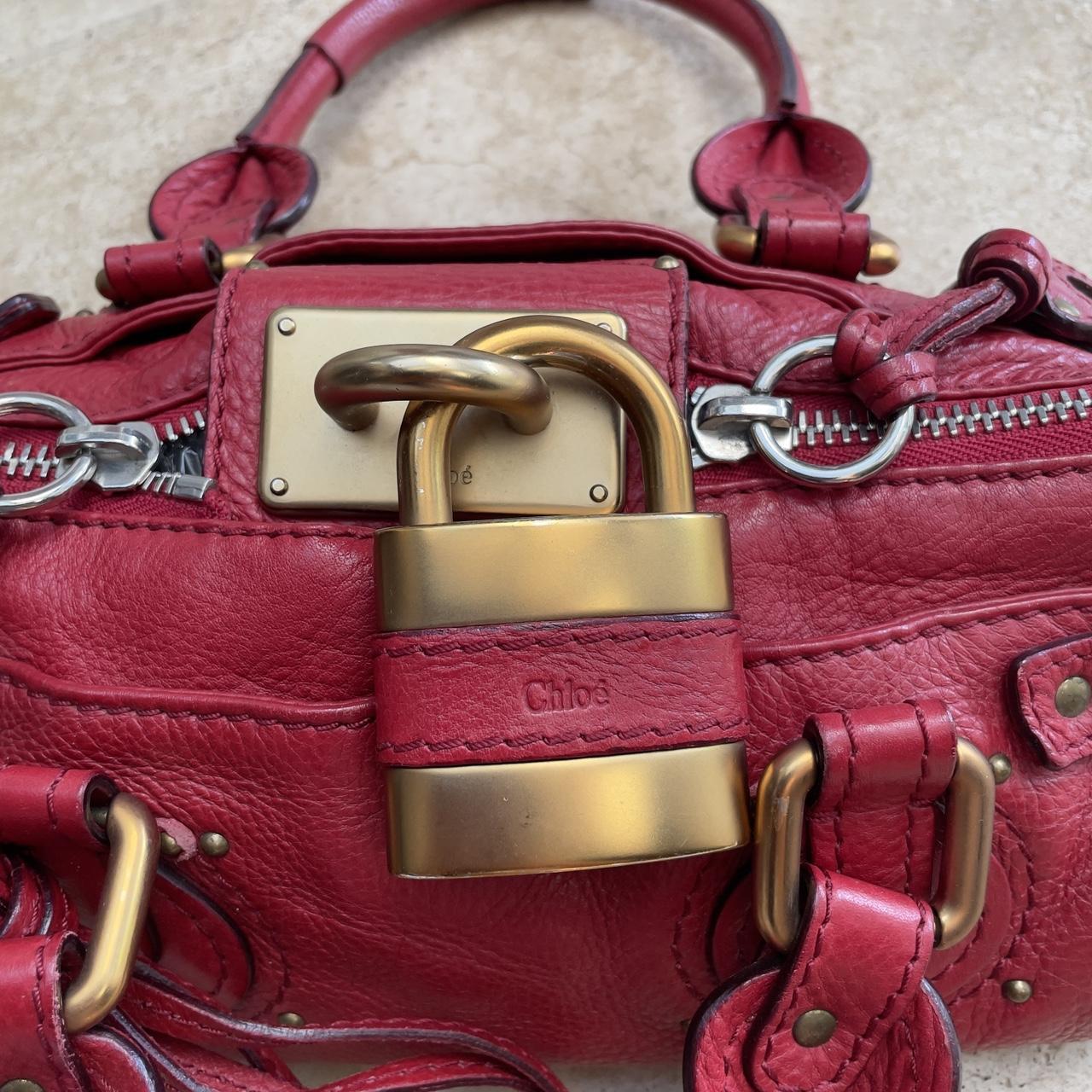 Chloé mini Paddington in red from 2006