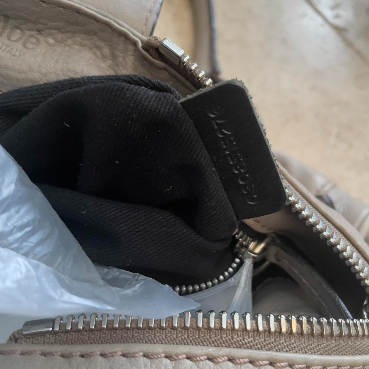 Chloé Paddington 2007 light grey with gold hardware