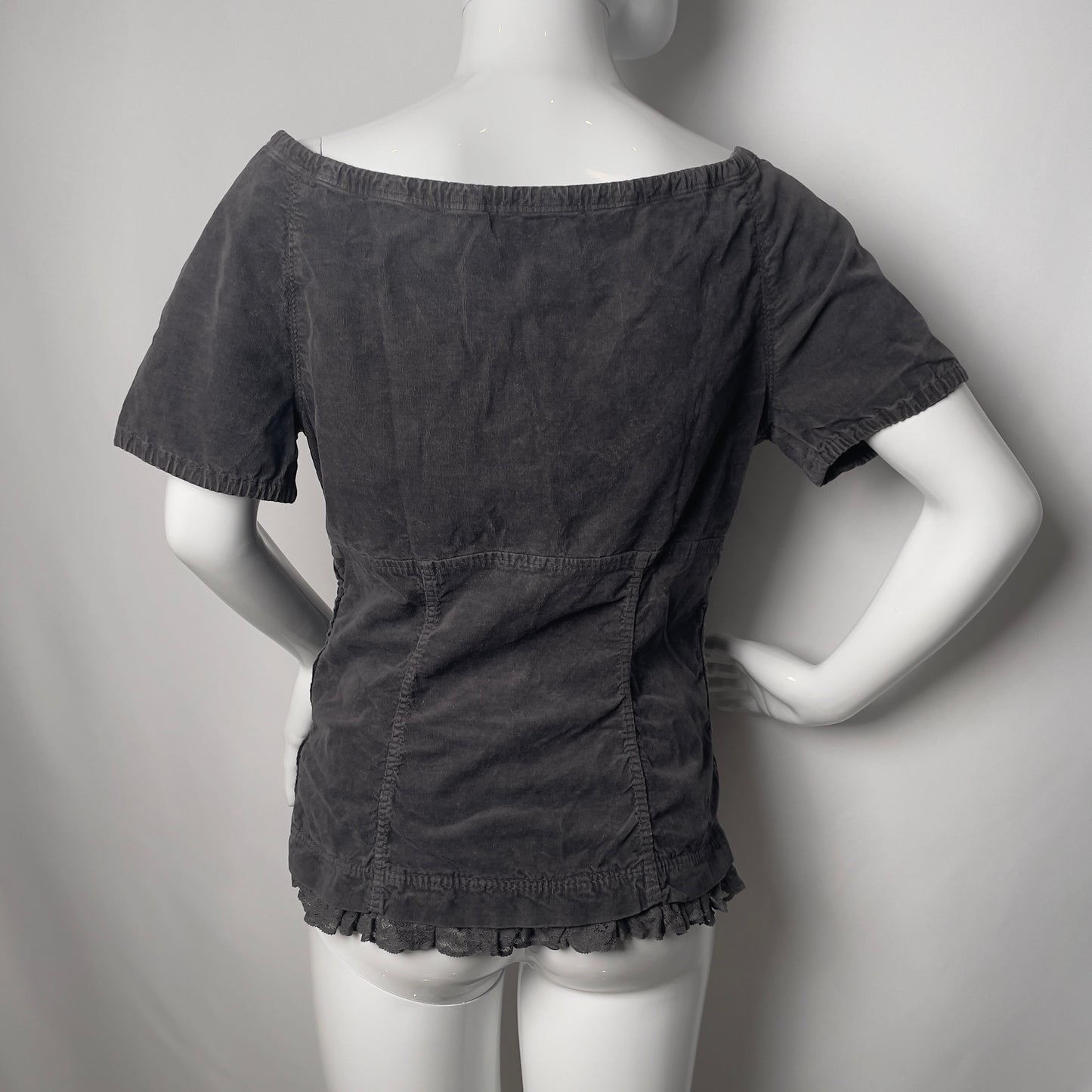 MIU MIU corduroy blouse (S-M)