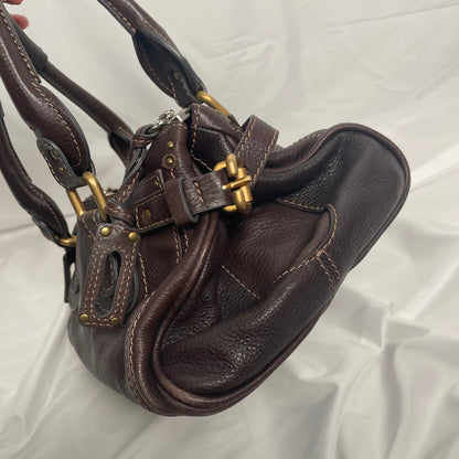 CHLOÉ 2011 brown paddington bag Swarovski