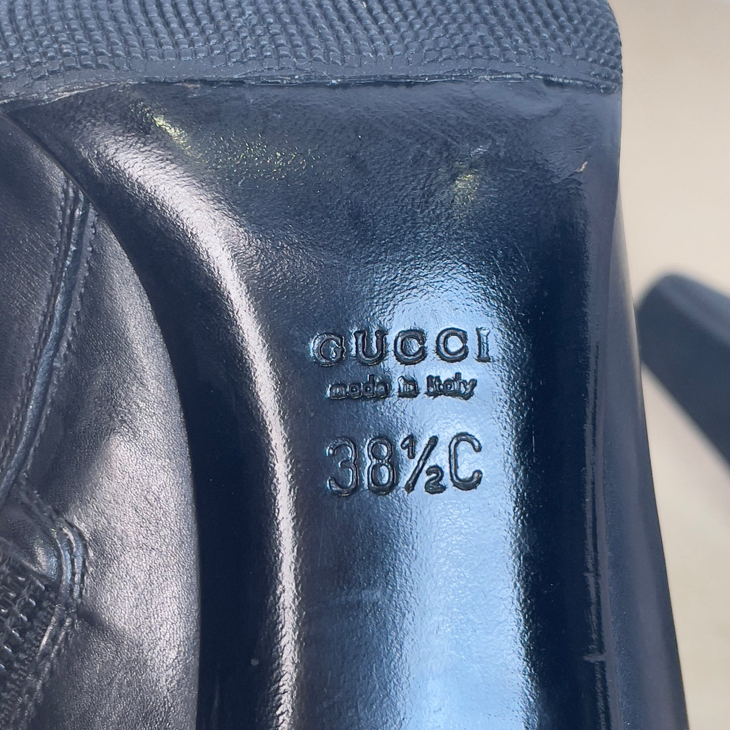 Gucci Tom Ford black boots 1998