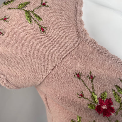 Moschino floral knit top (IT46)