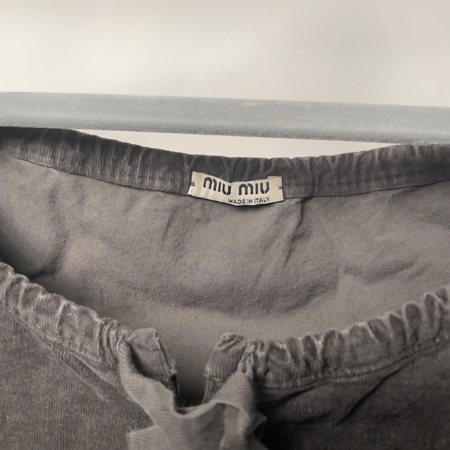 MIU MIU corduroy blouse (S-M)