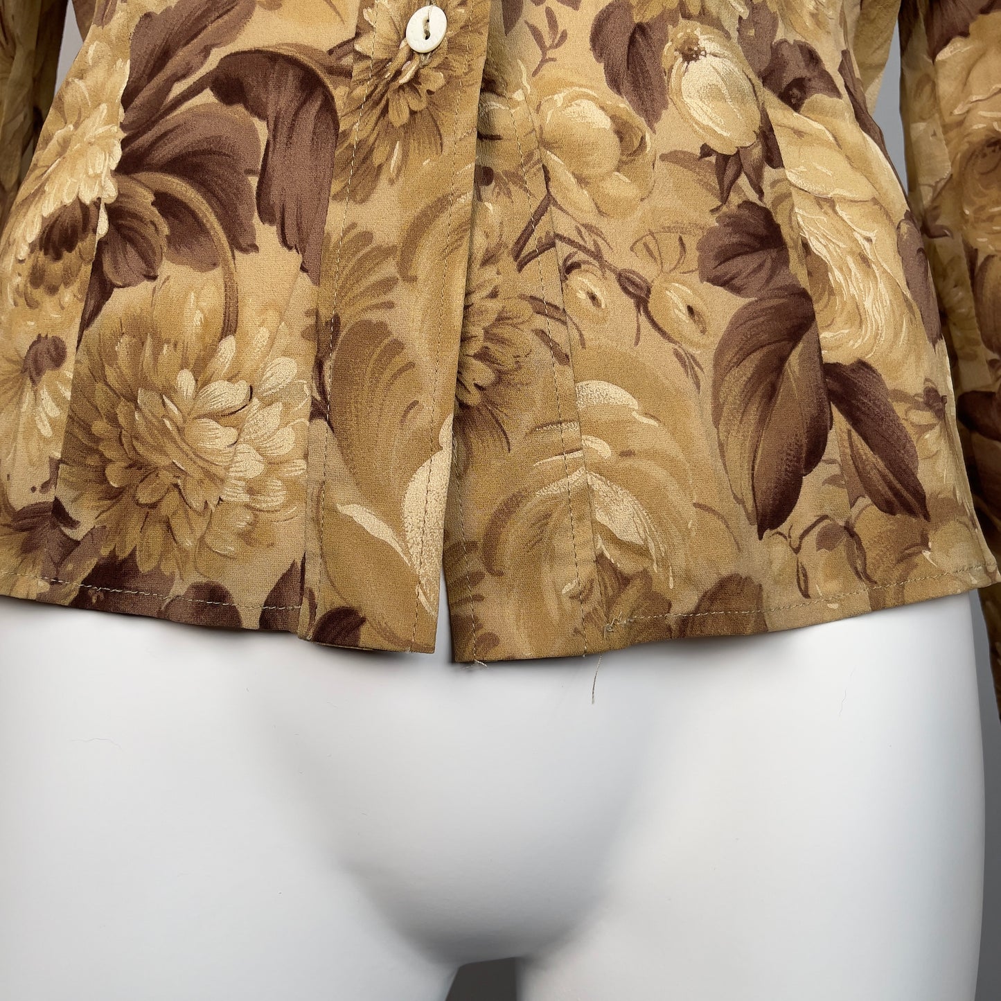 Dolce & Gabbana SS 1997 button up long sleeve top