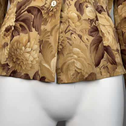 Dolce & Gabbana SS 1997 button up long sleeve top