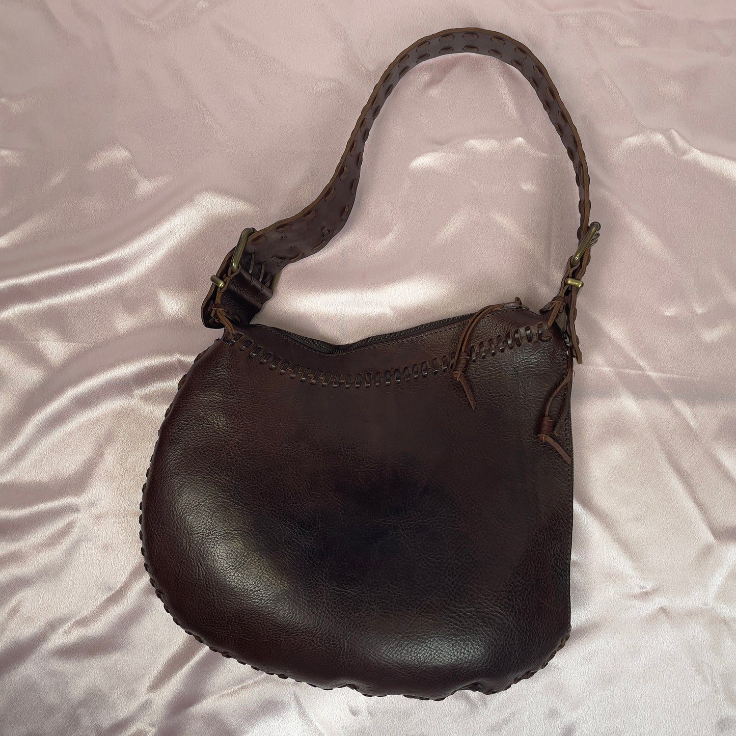 Fendi copper plate oyster bag