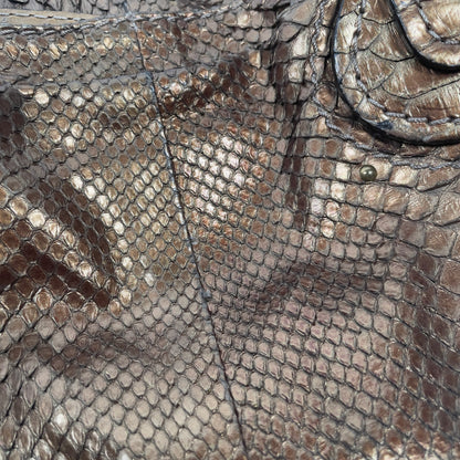 Chloé 2008 limited edition python paddington gold