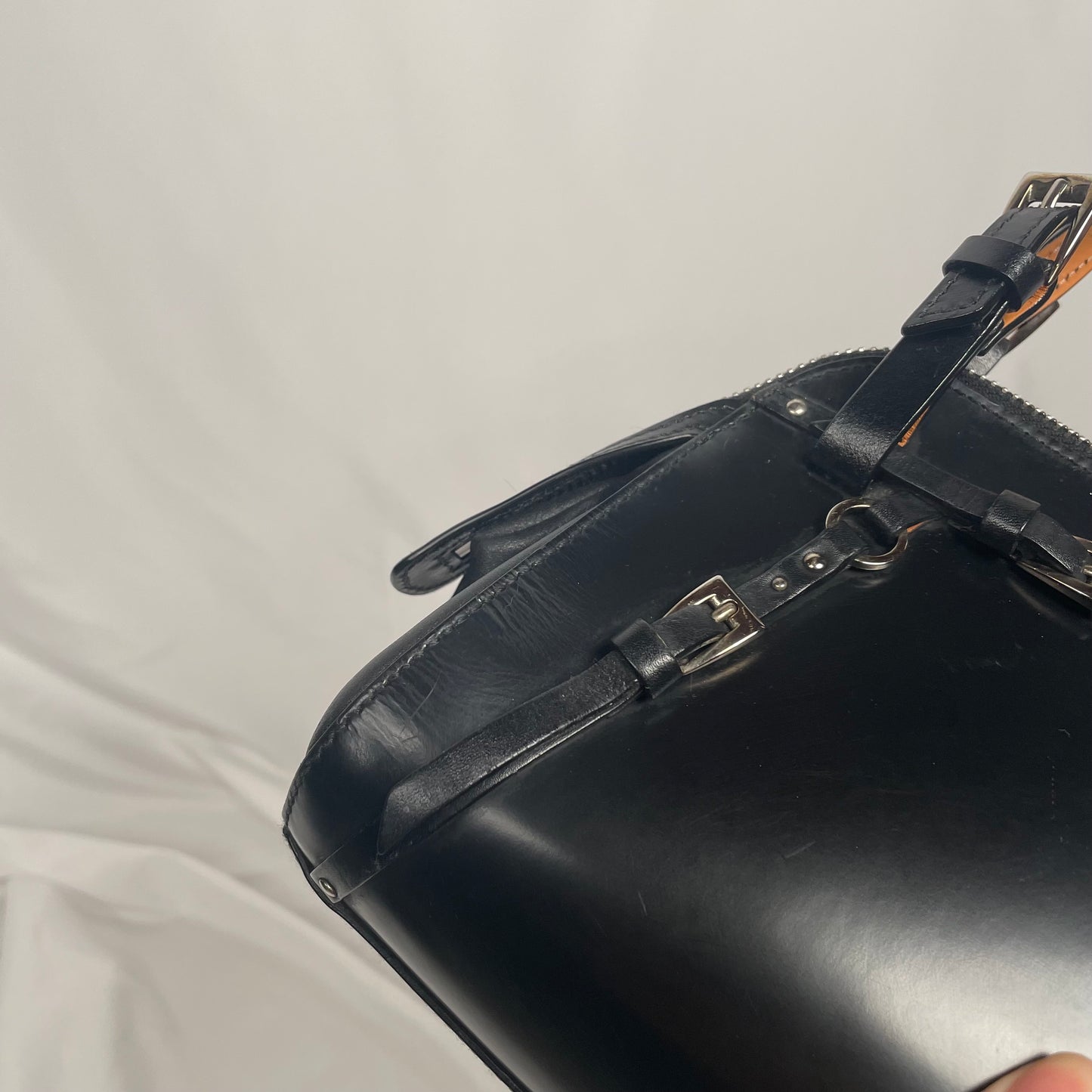 DIOR FW RTW 2003 Bondage shoulder bag