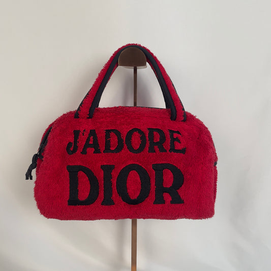 Dior "J'adore Dior terry bag