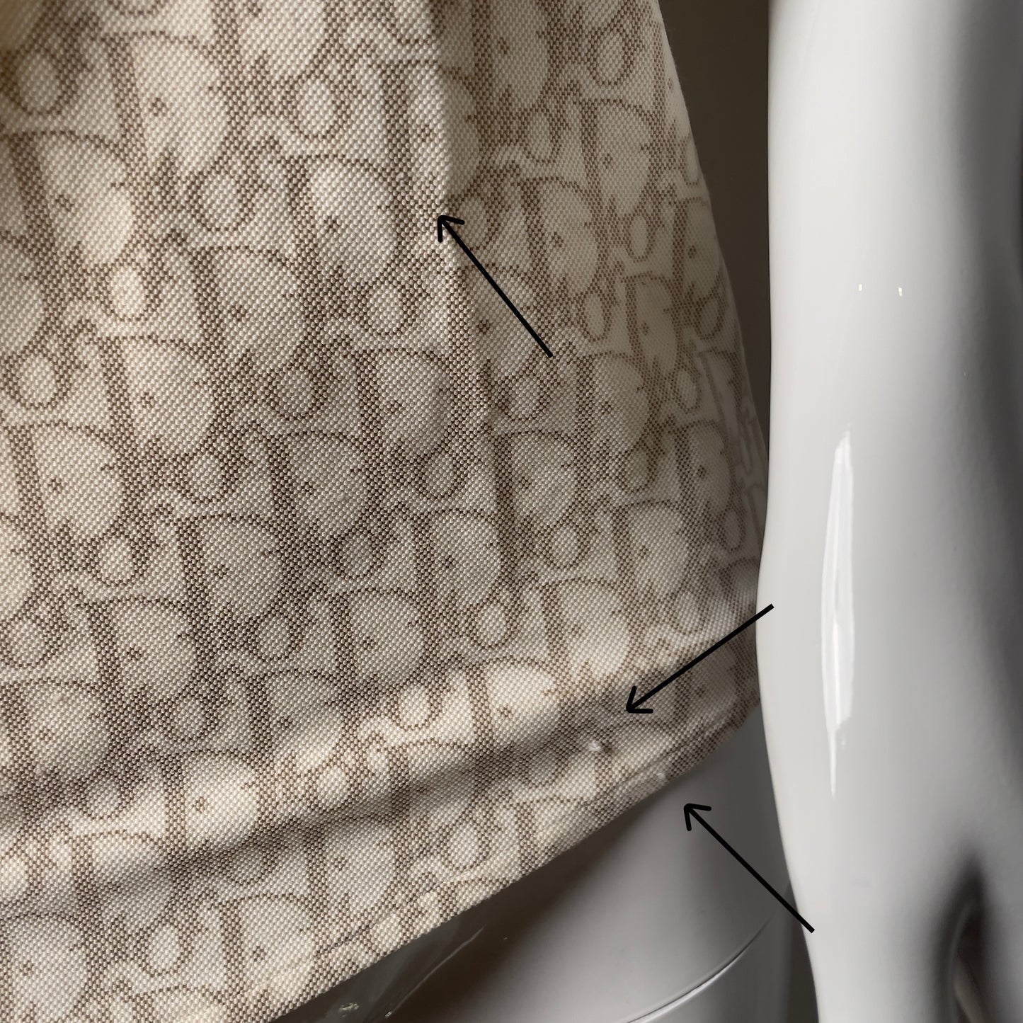 DIOR trotter monogram shirt (S/M)