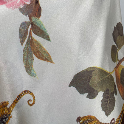 Roberto Cavalli SS2005 animal and seashell print dress
