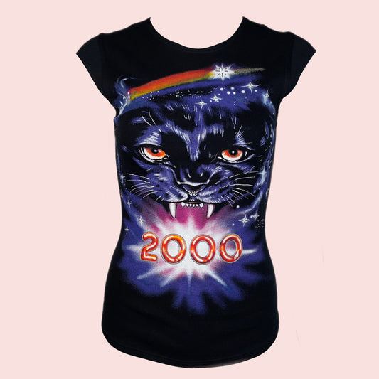 Chloé NYE 2000 graffiti tee S