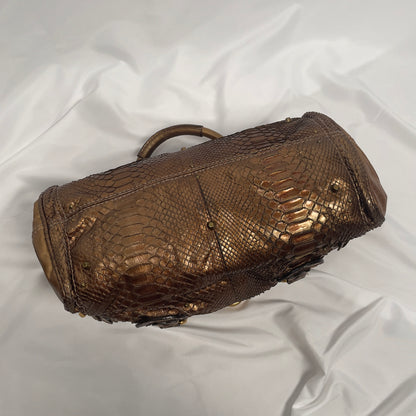 Chloé 2008 limited edition python paddington gold