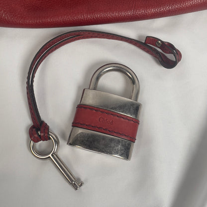 Chloé red paddington