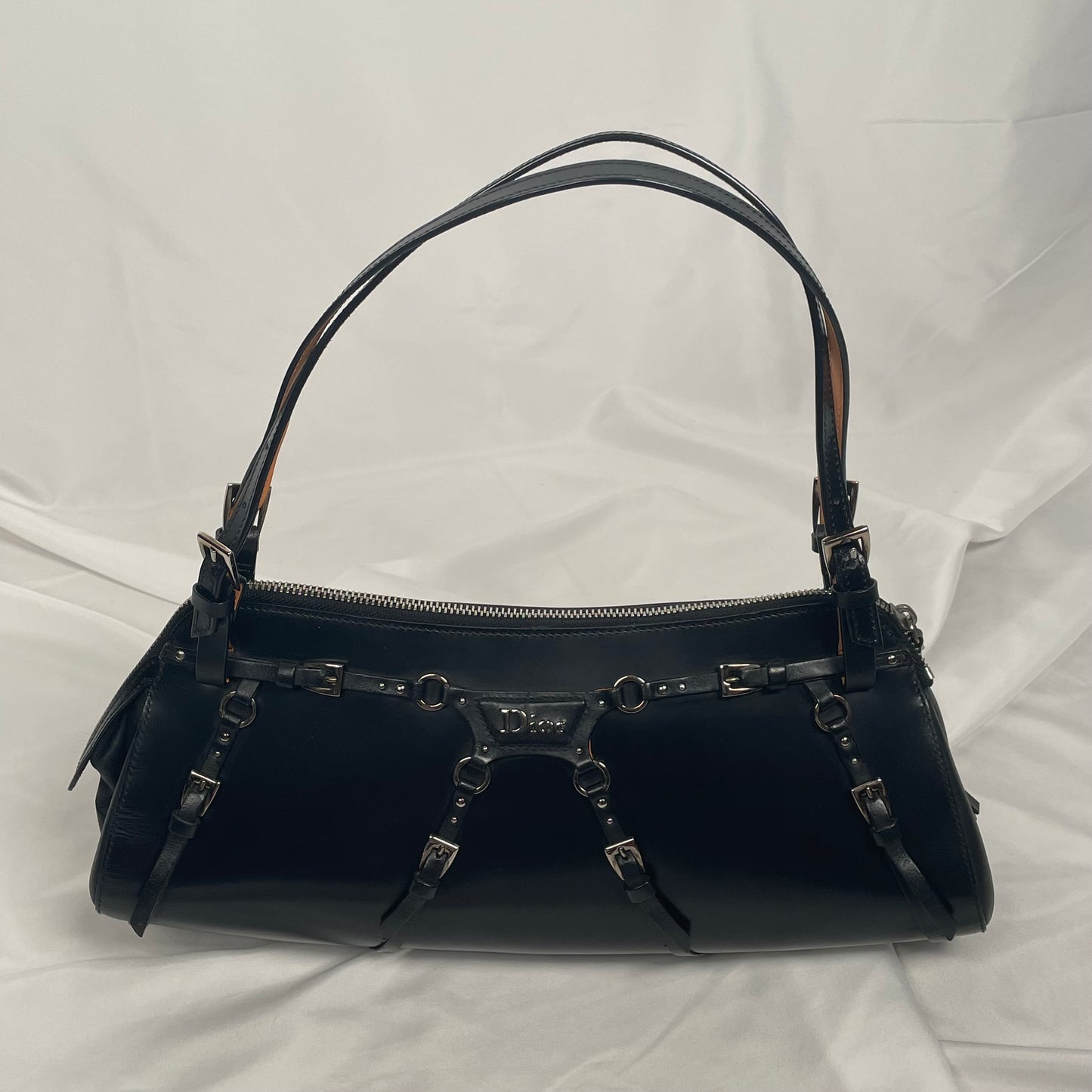 DIOR FW RTW 2003 Bondage shoulder bag