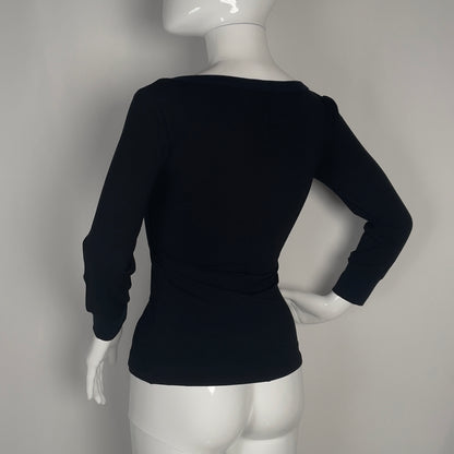 Dolce & gabbana 2000's Madonna lace henley top